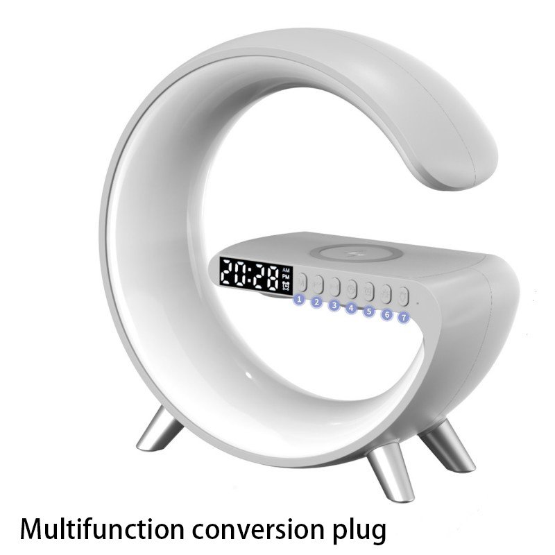 675f2ac6-2dc7-45b5-b4c9-173ec98ee96c.jpg New Intelligent G Shaped LED Lamp Bluetooth Speake Wireless Charger Atmosphere Lamp App Control For Bedroom Home Decor - Image 8