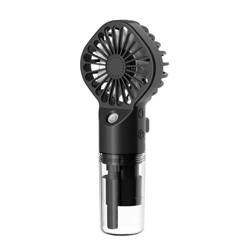 b5310b38-0e40-4a63-b98f-4914659bf0ac.jpg Portable Handheld Spray Fan 4-Speed Water Spray Mist Fan Summer Cooling Artifact USB Charging Summer Supplies Outdoor Mini Fan - Image 2