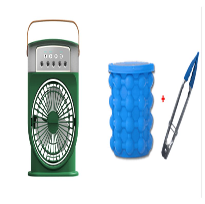 b6e7570c-65e0-43ae-bf6a-f4836c7add92.jpg Portable USB Air Conditioner Cooling Fan With 5 Sprays 7 Color Light 600ML Water Tank Spray Mist Air Cooler Humidifiers - Image 10