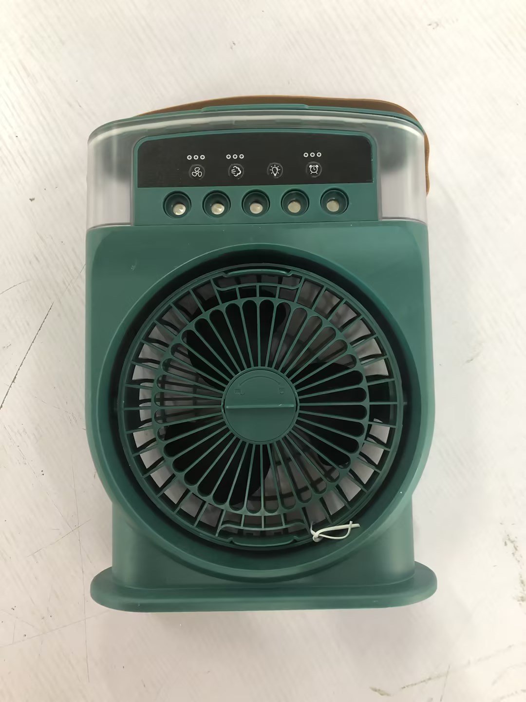 bc3eb132-0ee2-455c-b19b-7a224a66d368.jpg Portable USB Air Conditioner Cooling Fan With 5 Sprays 7 Color Light 600ML Water Tank Spray Mist Air Cooler Humidifiers - Image 6
